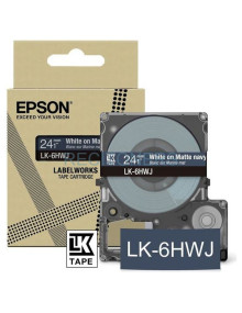 Cartucho de tinta C53S672085 EPSON - EPSON Cartucho de etiquetas Matte Tape Navy/White 18mm(8m) LK-5HWJ