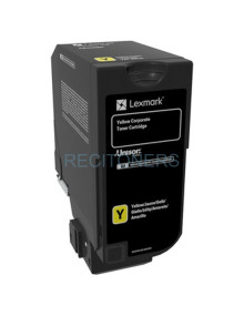 TÓNER AMARILLO LEXMARK 74C20YE (3000 PAG)