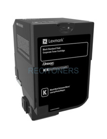 Lexmark CS720, CS725, CX725 Cartucho Corporativo negro (7 000 paginas) 2