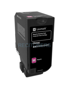 Lexmark CS720, CS725, CX725 Cartucho Corporativo magenta (7 000 paginas)