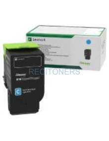 TÓNER CIAN EXTRA ALTO RENDIMIENTO LEXMARKRETORNABLE 78C2XC0 (5000 PAG) 2