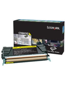 TÓNER AMARILLO ALTO RENDIMIENTO LEXMARK C748H3YG(10000 PAG) / CORPORATIVO 2
