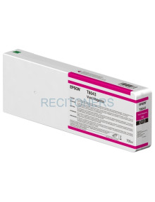 Cartucho de tinta C13T804300 EPSON - EPSON GF SURECOLOR SERIE SC-P CARTUCHO VIVID MAGENTA ULTRACHROME HDX/HD 700ML (SUSTITUYE A 