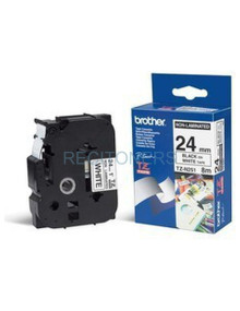 Toner TZEN251 BROTHER - BROTHER CINTA ROTULADORA NO LAMINADA TEXTO NEGRO SOBRE BLANCO - 24MMX8M