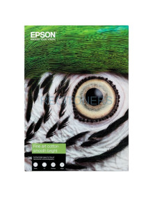 Papeleria C13S450274NQ EPSON - Epson GF Papel Fine Art Cotton Smooth Bright II, A4 25 Sheets