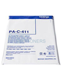 Papeleria PAC411 BROTHER - BROTHER PAPEL TÉRMICO DIN A4 PAQUETE 100H BLANCO