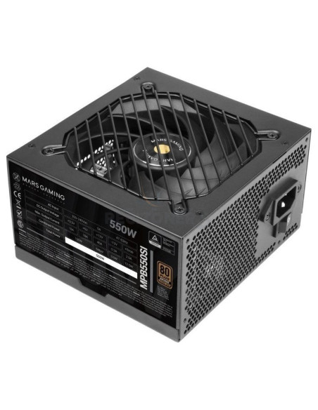 Fuente de alimentacion MARS GAMING TAC-FUENTE MPB550SI - Fuente de Alimentación Mars Gaming MPB550SI/ 550W/ Ventilador 12cm/ 80 