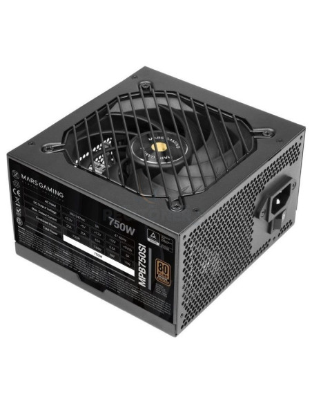 Fuente de alimentacion MARS GAMING TAC-FUENTE MPB750SI - Fuente de Alimentación Mars Gaming MPB750SI/ 750W/ Ventilador 12cm/ 80 