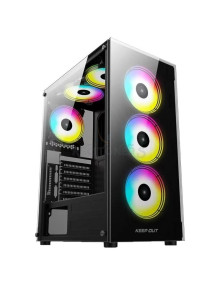 Caja KEEP OUT XC-210 GLASS - Keep Out Caja Atx XC-210 Usb 3.0 Glass Black