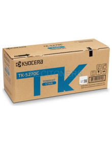 KYOCERA TK5270C TONER CIAN PARA ECOSYS M6230/6630cidn 6000 pag