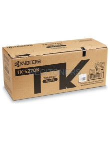 KYOCERA TK5270K TONER NEGRO PARA ECOSYS M6230/6630cidn 8000pag