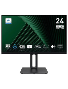 Monitor MSI 1393116 - MSI Pro MP245PG pantalla para PC 60,5 cm (23.8”) 1920 x 1080 Pixeles Full HD LCD Negro