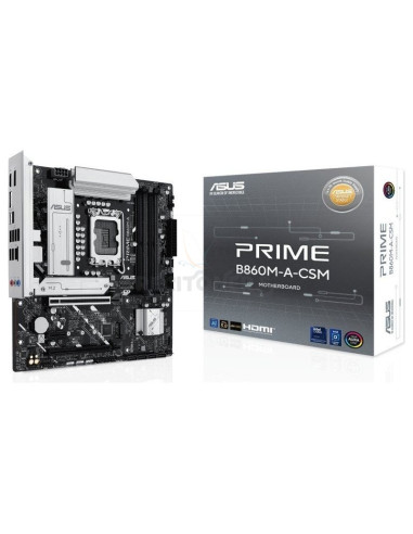 Placa base ASUS ASU-PB PRIME B860M-A CSM - Placa Base Asus Prime B860M-A CSM Socket 1851/ DDR5/ PCIe 5.0/ Micro ATX