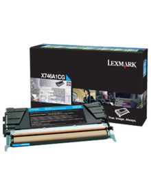 LEXMARK X-746/748 Toner Cian Retornable 2