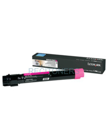 TÓNER MAGENTA EXTRA ALTO RENDIMIENTO LEXMARK X950X2MG(22000 PAG)
