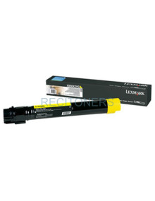 TÓNER AMARILLO EXTRA ALTO RENDIMIENTO LEXMARK X950X2YG(22000 PAG)