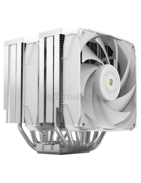 Refrigeracion MARS GAMING TAC-VEN MCPU-XU9 WH - Ventilador con Disipador Mars Gaming MCPU-XU9/ 12cm/ Blanco