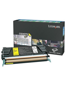 LEXMARK Toner C-524/532/534 Retornable Alto Rendimiento Amarillo