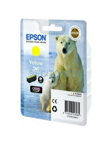 EPSON CARTUCHO AMARILLO T26 300 PAG. XP/600/605/700/800 2
