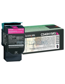 LEXMARK TONER MAGENTA 2.000 PAG. RETORNABLE C/543/544/540 X/543/544