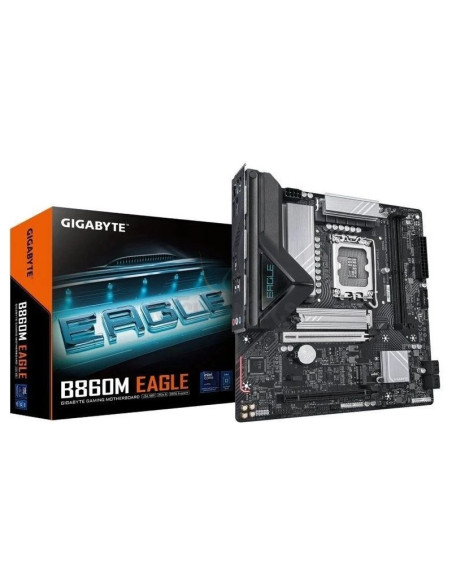 Placa base GIGABYTE GIG-PB B860M EAGLE V2 - Placa Base Gigabyte B860M EAGLE Socket 1851/ DDR5/ PCIe 5.0/ Micro ATX