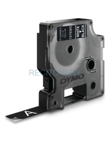 Papeleria 1978365 DYMO - DYMO CINTA DE TRANSFERENCIA TERMICA D1 DURABLE - BLANCO SOBRE NEGRO - 12MMX3M - ROTULADORA LABELMANAGER