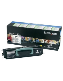Lexmark X203A11G tóner y cartucho láser