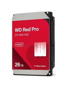 Disco WD 1410784 - Western Digital Red Pro WD260KFGX disco duro interno 26 TB 7200 RPM 512 MB 3.5” Serial ATA III