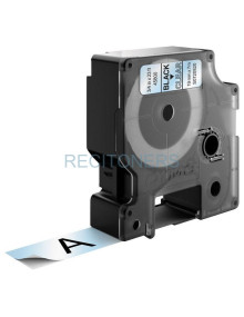 Toner S0720600 DYMO - DYMO CINTA DE TRANSFERENCIA TERMICA D1 - BLANCO SOBRE TRANSPARENTE - 12MMX7M - POLIESTER - ROTULADORA LABE